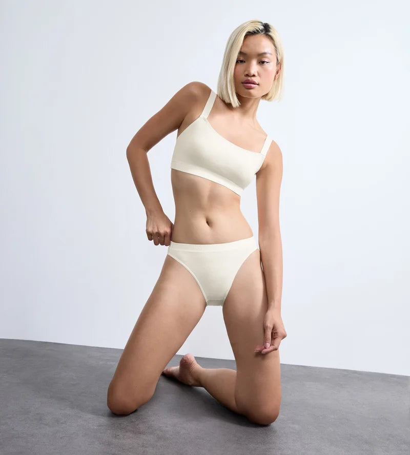Sloggi - Go Casual High Leg Brief Silk White