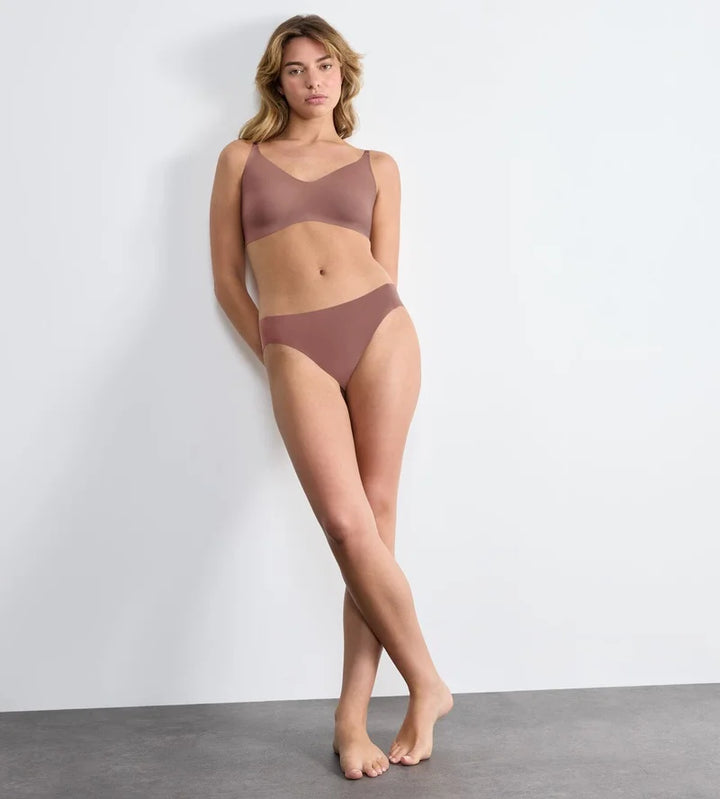 Sloggi - Zero Feel High Leg Brief Cacao