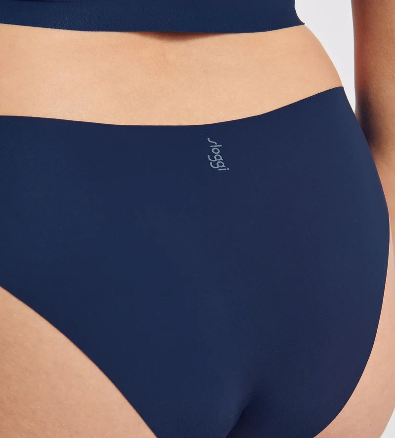 Sloggi - Zero Feel High Leg Brief Navy Blue