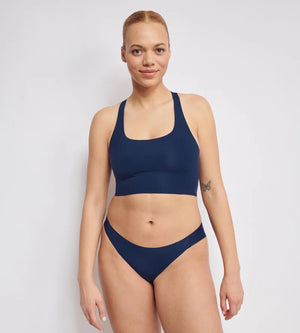 Sloggi - Zero Feel High Leg Brief Navy Blue