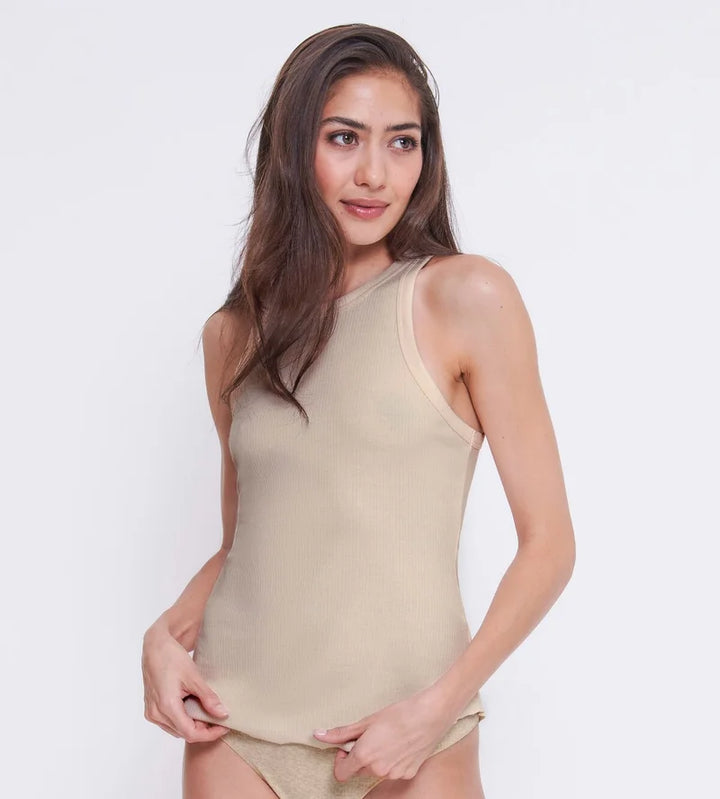 Sloggi - Go Ribbed Tank Top Grey Combination