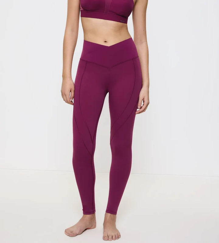 Triumph - Cardio Rtw High-Rise Leggings Dark Wine