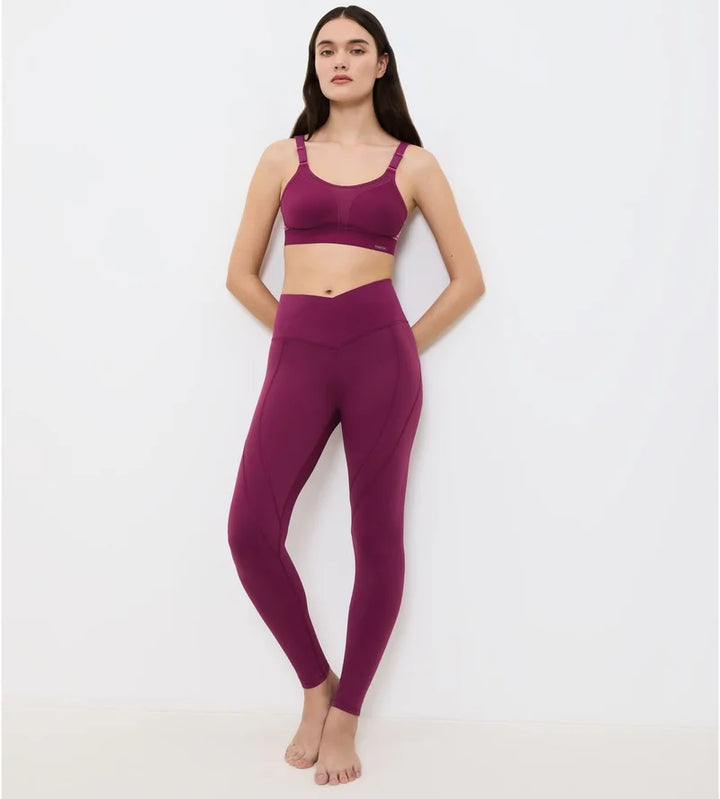 Triumph - Cardio Rtw High-Rise Leggings Dark Wine