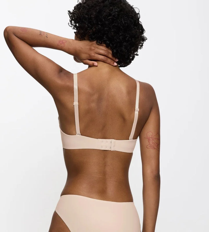 Triumph - Pure Micro Strapless Padded Wire Bra Cameo Beige