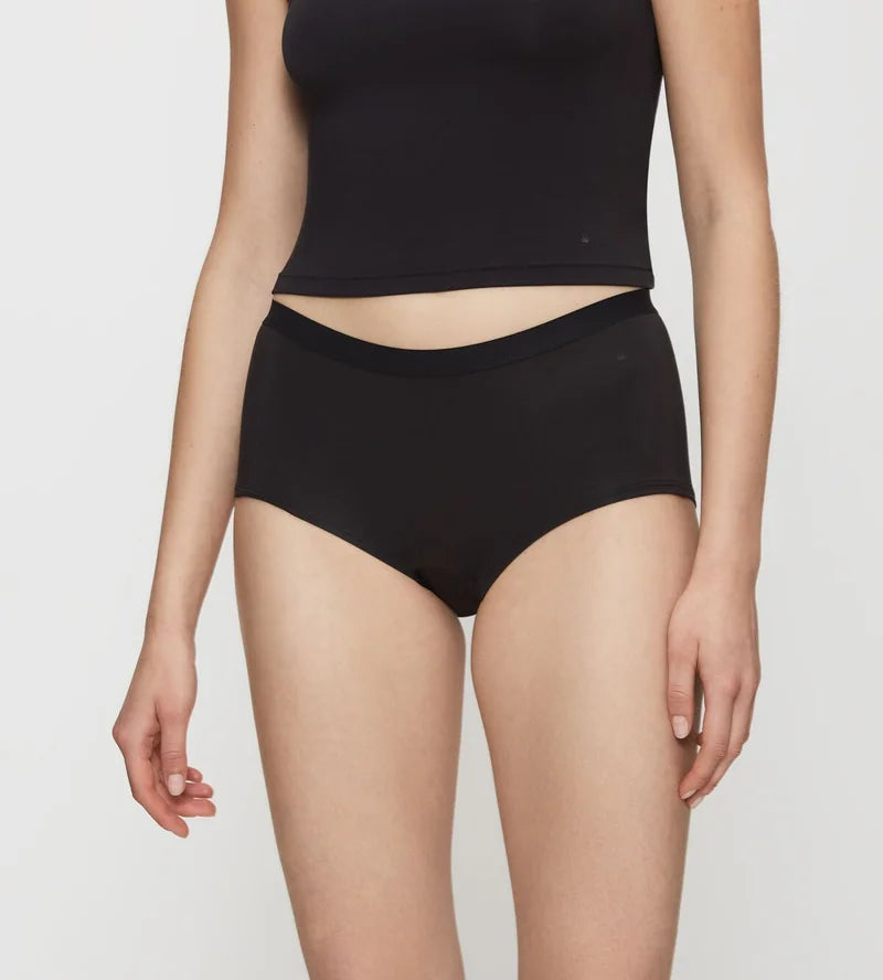 Triumph - Smart Natural Boyshort Black