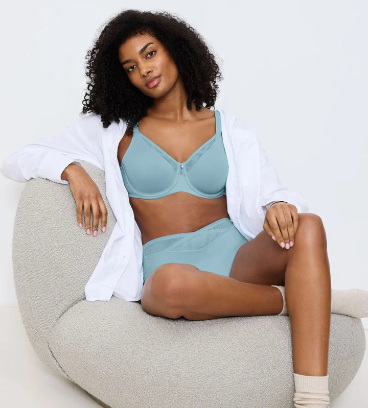 Triumph - True Shape Sensation Full Cup Bra Silver Blue