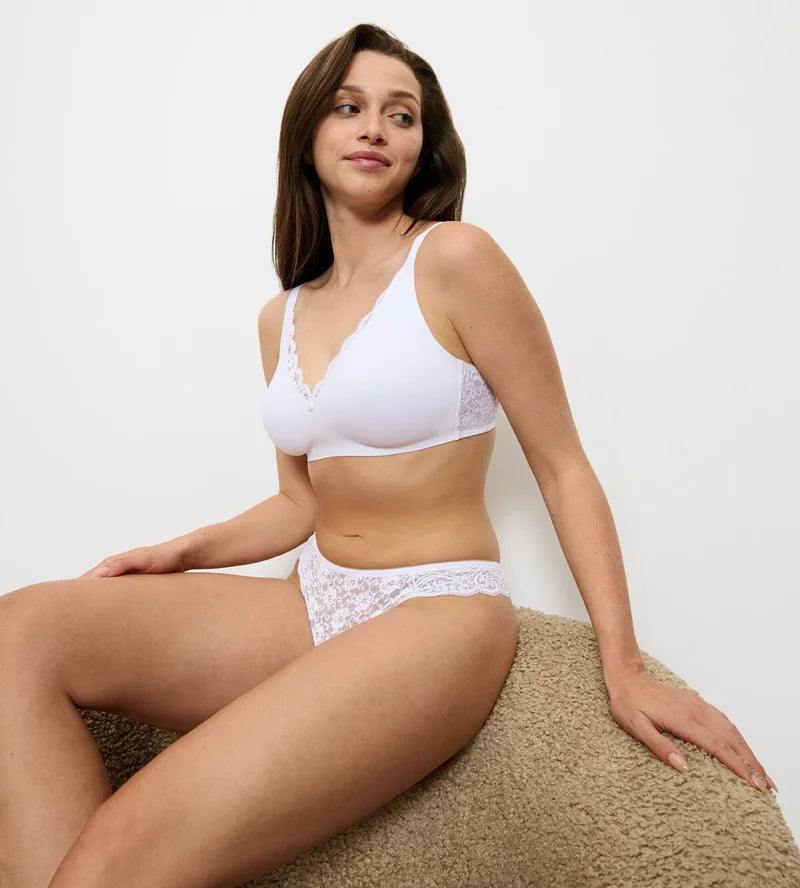 Triumph - Amourette Hipster String White