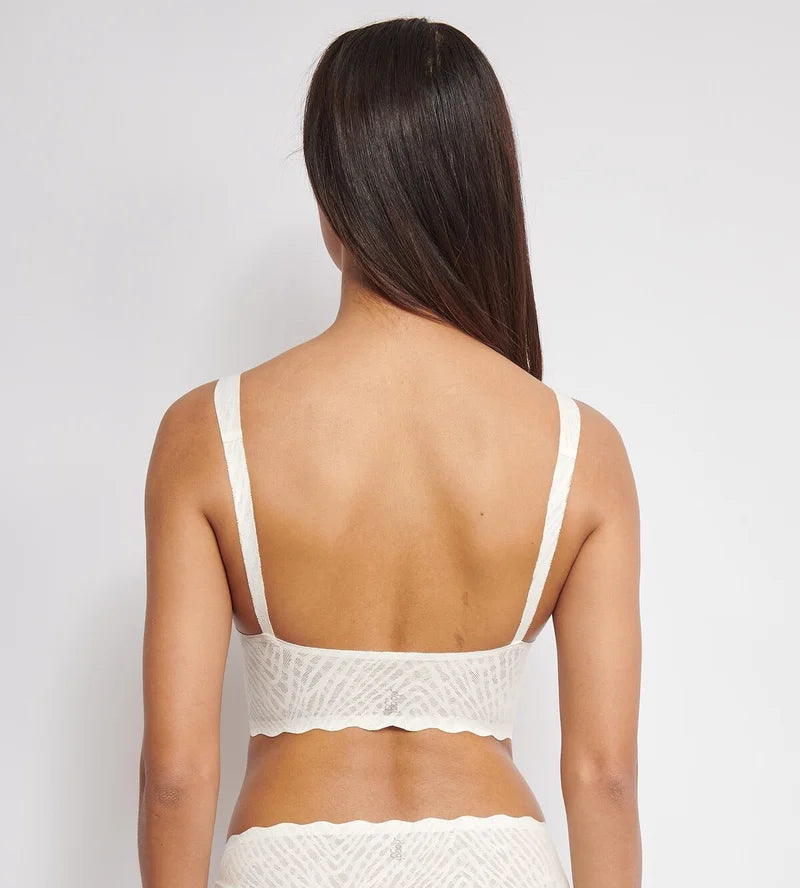 Sloggi - Zero Feel Bliss Bralette Silk White