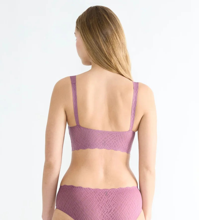 Sloggi - Zero Feel Bliss Bralette Lila Clover