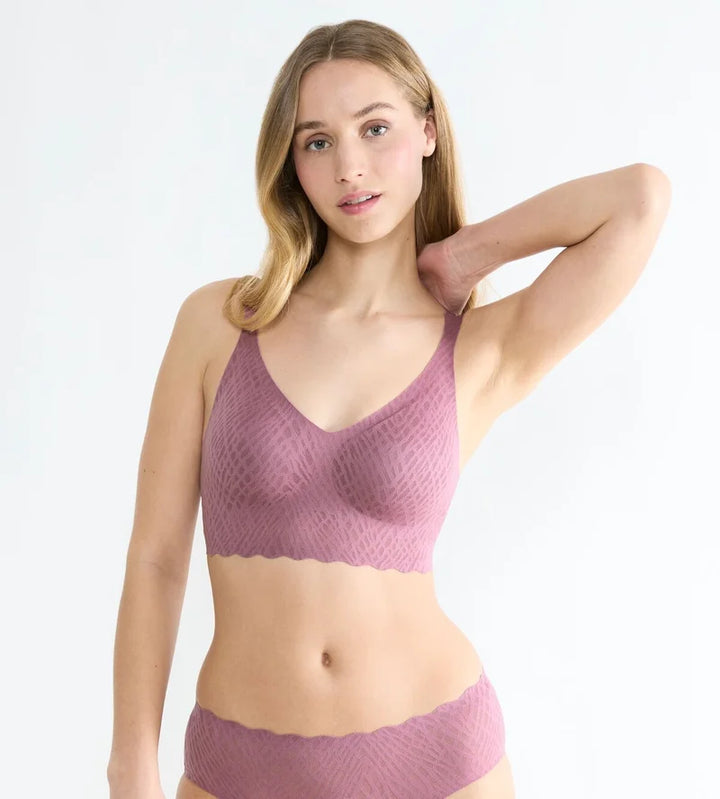 Sloggi - Zero Feel Bliss Bralette Lila Clover
