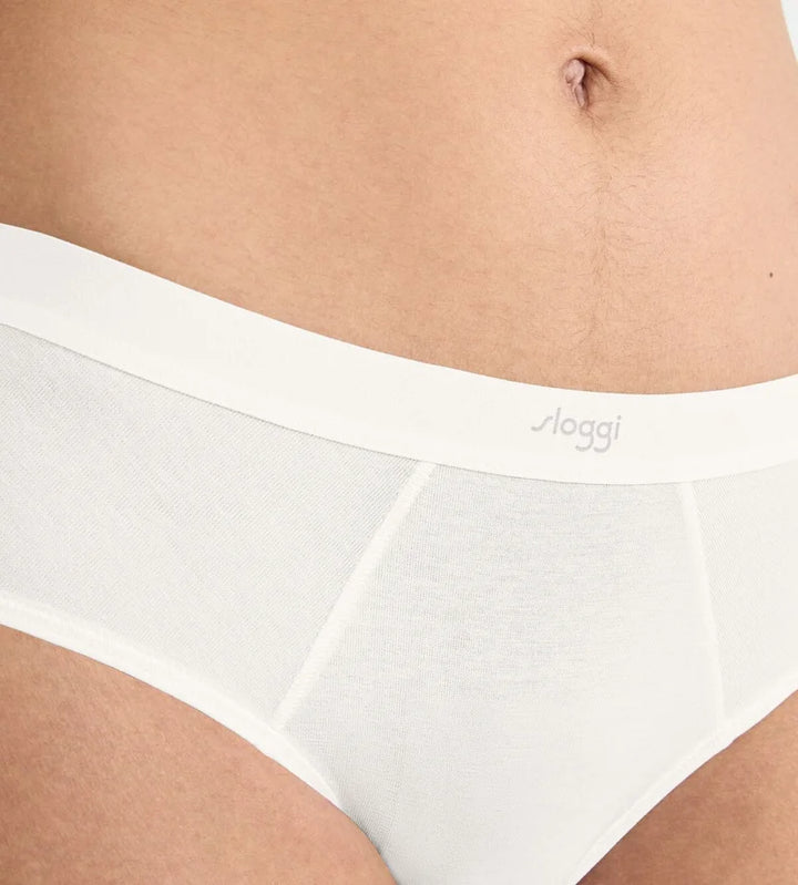 Sloggi - Ever Ease Hipster Silk White