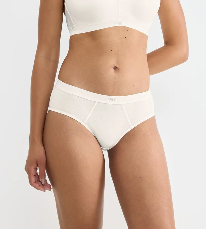 Sloggi - Ever Ease Hipster Silk White