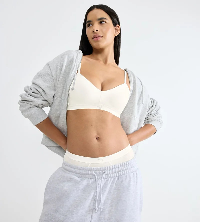 Sloggi - Ever Ease Hipster Silk White