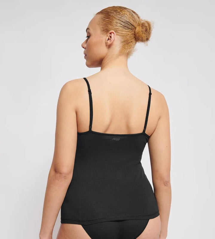 Sloggi - Ever Ease Spaghetti Top Black