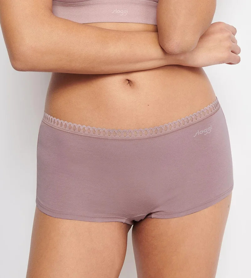 Sloggi - Go Crush Short 3 Pack Pink