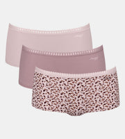 Sloggi - Go Crush Short 3 Pack Pink