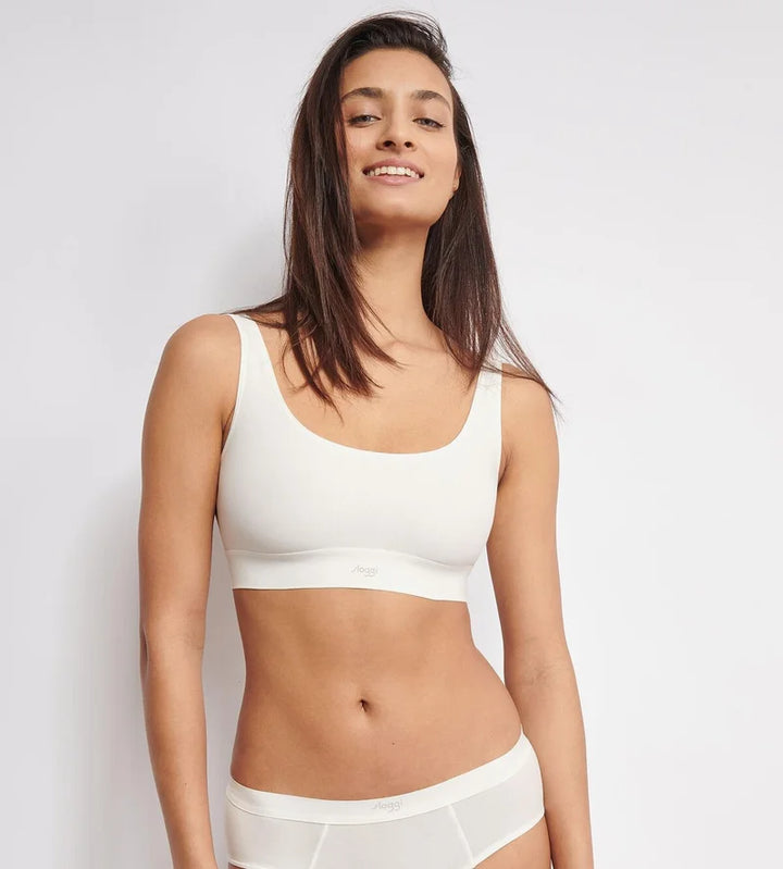 Sloggi - Ever Ease Bralette Silk White