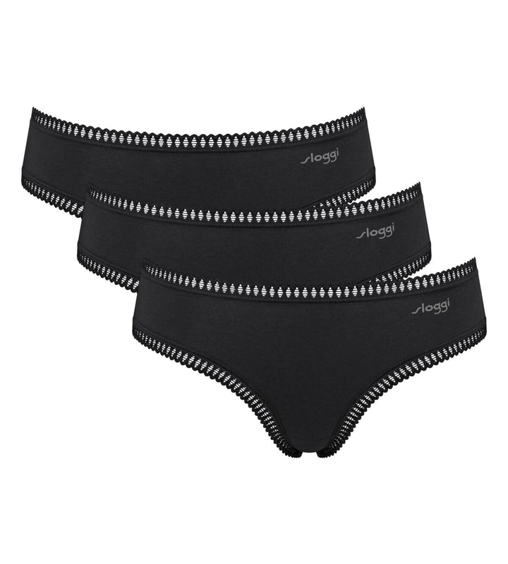 Sloggi - Go Crush Hipster Multipack Black