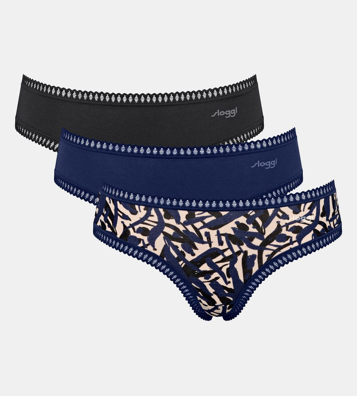 Sloggi - Go Crush Hipster Multipack Blue