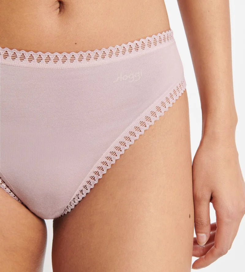 Sloggi - Go Crush High Leg Brief Multipack Pink