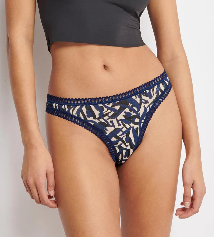 Sloggi - Go Crush String Multipack Blue