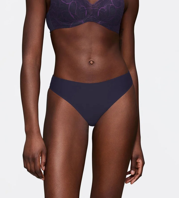 Triumph - Body Make-Up Essentials Illusion Lace Highleg Tai Brief Prussian Blue