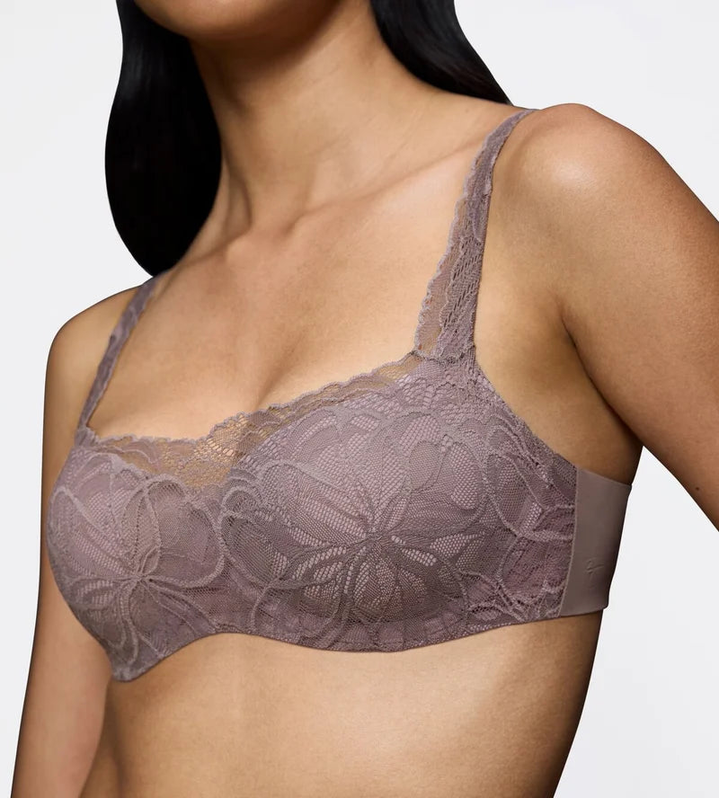 Triumph - Body Make-Up Essentials Illusion Lace Balconette Pigeon Grey