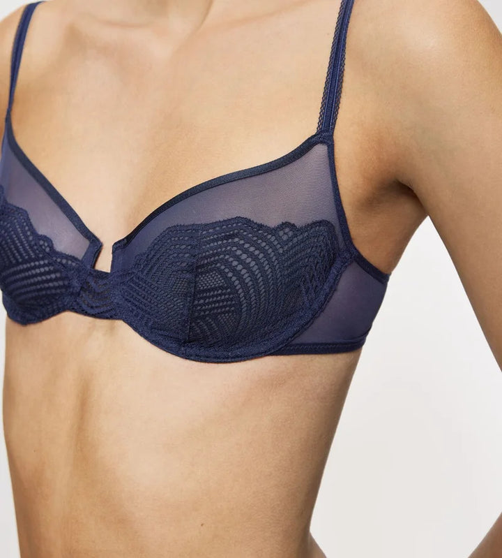 Triumph - Delightful Spotlight Wired Balcony Bra Dark Blue