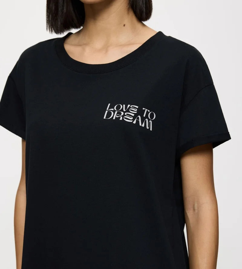 Triumph - Nightdresses Short Sleeved Nightdress Black