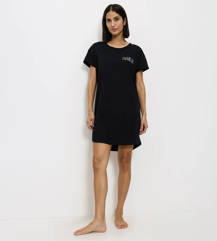 Triumph - Nightdresses Short Sleeved Nightdress Black