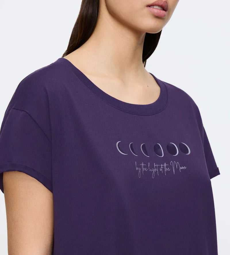 Triumph - Nightdresses Short Sleeved Nightdress Royal Purple