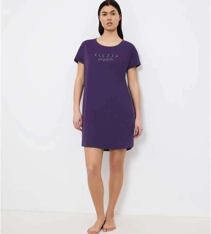 Triumph - Nightdresses Short Sleeved Nightdress Royal Purple