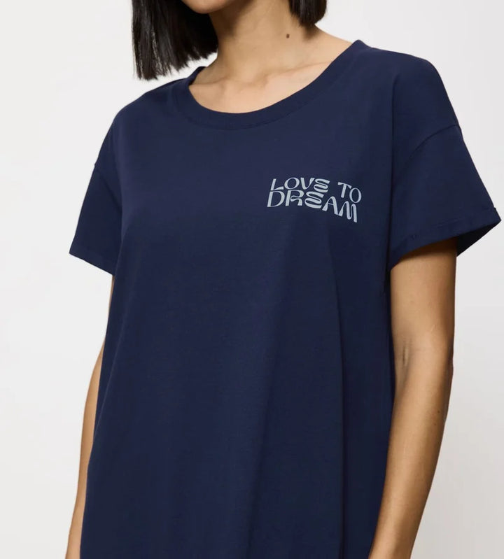 Triumph - Nightdresses Short Sleeved Nightdress New Navy