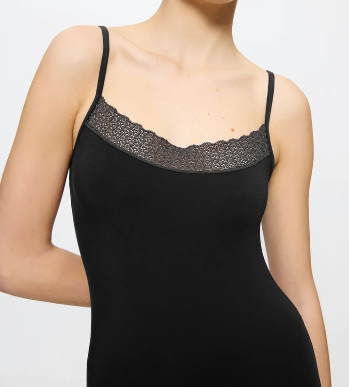 Triumph - Feel Of Modal Spaghetti Top Black