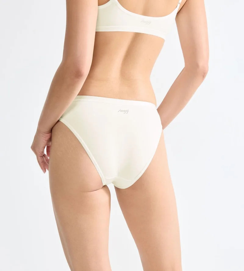 Sloggi - Go Daily Cotton Mini Brief Silk White