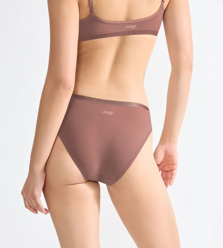 Sloggi - Go Daily Cotton Mini Brief Cacao