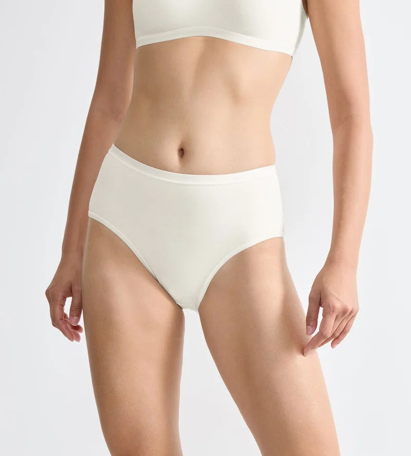 Sloggi - Go Daily Cotton Midi 3 Pack Silk White
