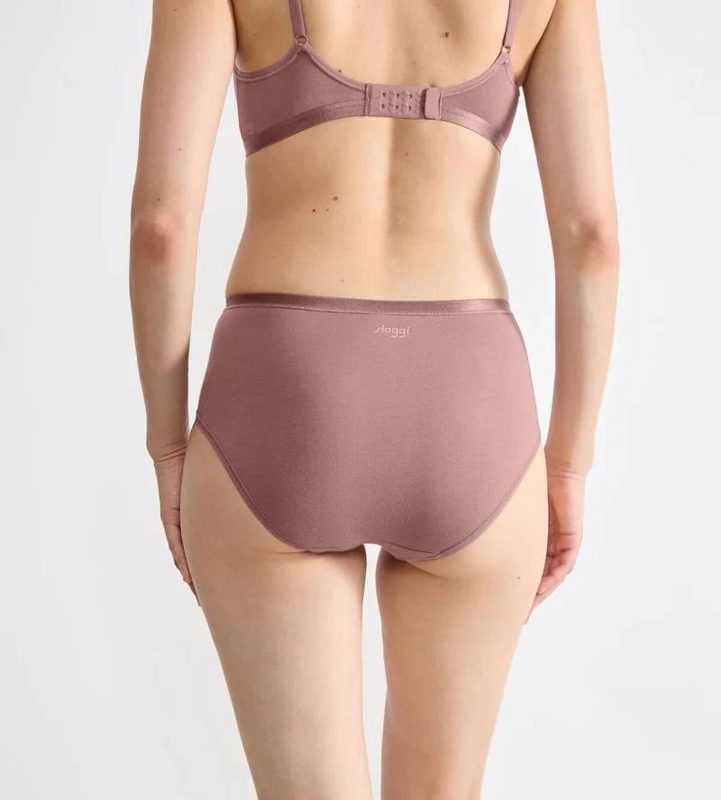 Sloggi - Go Daily Cotton Midi Cacao