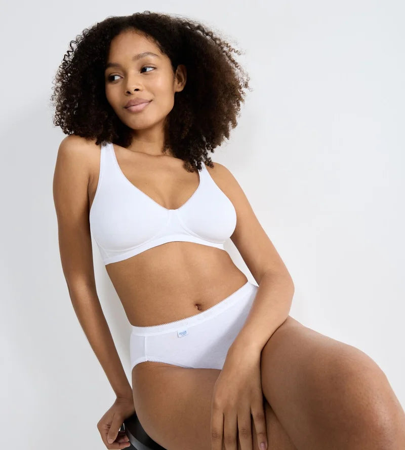 Sloggi - Basic Plus Soft Bra White