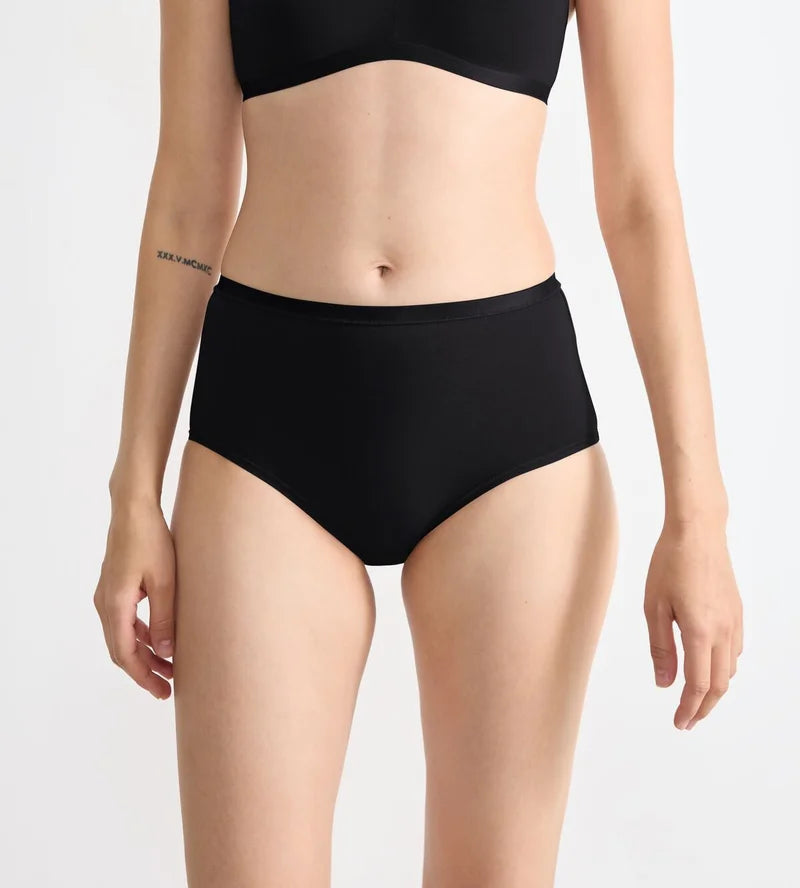 Sloggi - Go Daily Cotton High Waist Brief 3 Pack Black