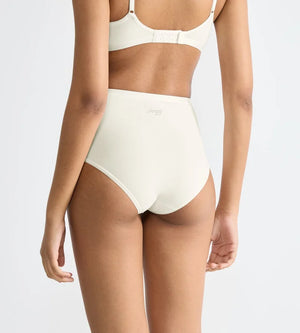 Sloggi - Go Daily Cotton High Waist Brief 3 Pack Silk White