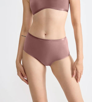 Sloggi - Go Daily Cotton High Waist Brief 3 Pack Cacao
