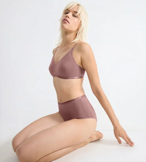 Sloggi - Go Daily Cotton High Waist Brief 3 Pack Cacao