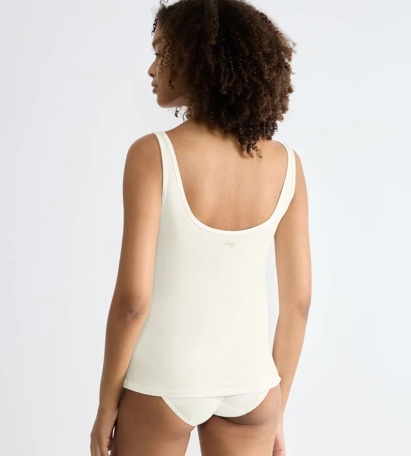 Sloggi - Ever Ease String Silk White