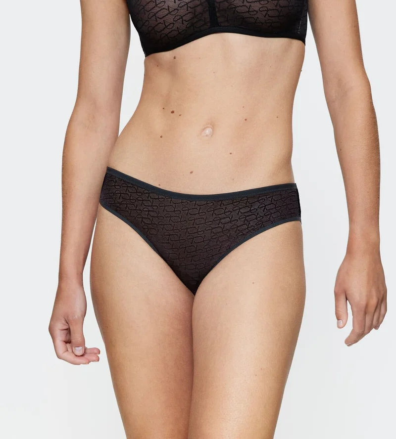 Triumph - Signature Sheer Tai Brief Ex Black