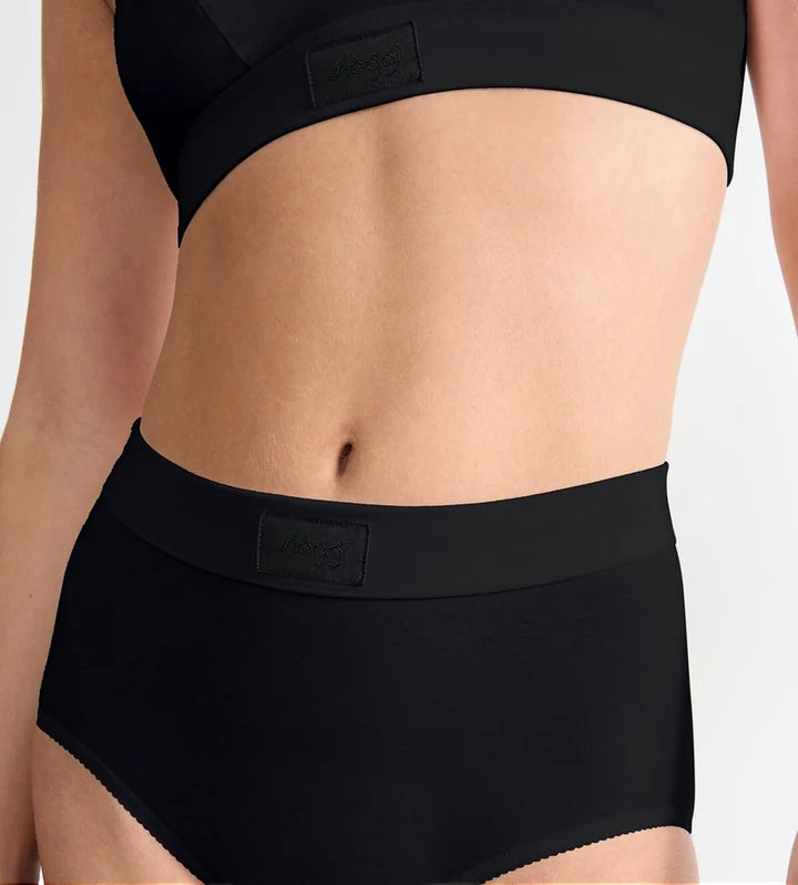 Sloggi - Double Comfort High Waist Brief Black