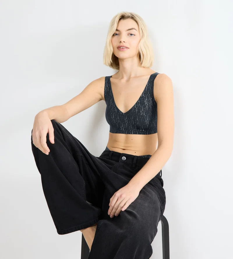 Sloggi - Zero Feel Festive Bralette Black Combination