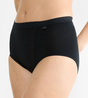 Sloggi - Control High Waist Brief 2 Pack Black