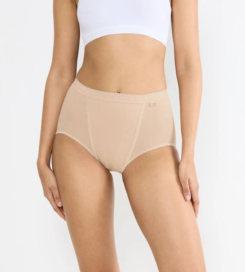 Sloggi - Control High Waist Brief 2 Pack Skin