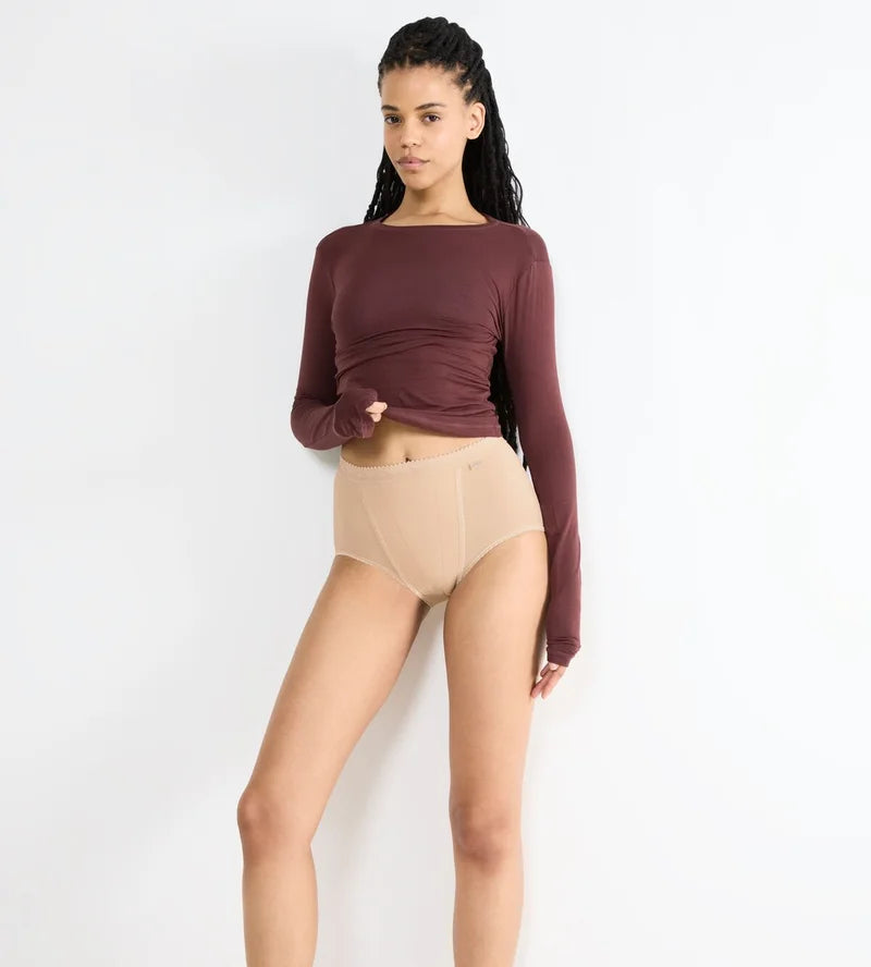 Sloggi - Control High Waist Brief 2 Pack Skin